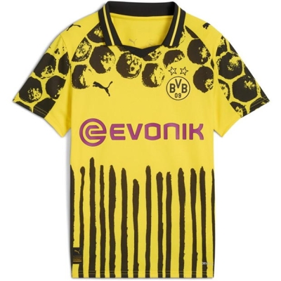 Puma Borussia Dortmund Club World Cup Home Shirt 2025 2026 Juniors