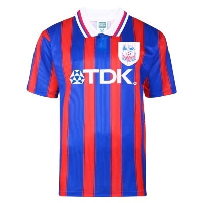 Score Draw Crystal Palace Retro Home Shirt 1997 Adults