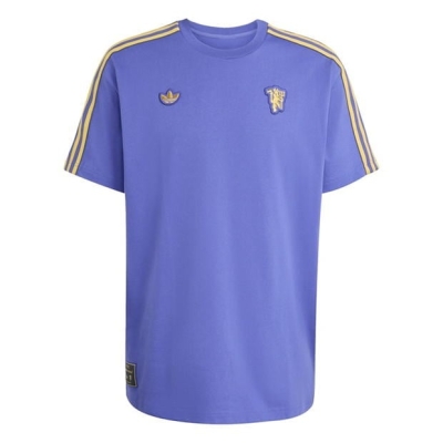 adidas Manchester Icon T-Shirt Mens