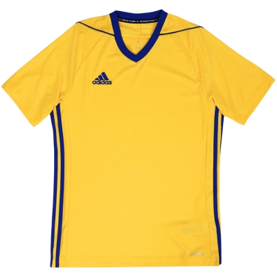 Men's T-shirt adidas Mi Tiro 17 Jersey Yellow BR6835