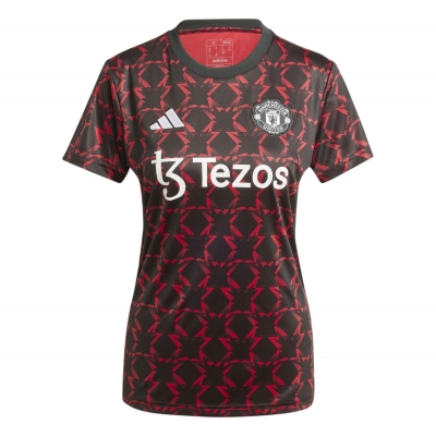 adidas Manchester United Pre-Match Shirt 2024 2025 Womens