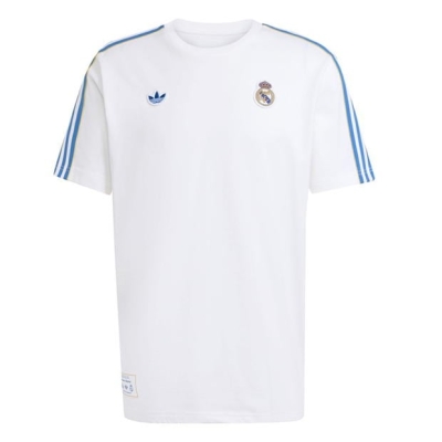 adidas Real Madrid Icon T-Shirt 2025 2026 Mens