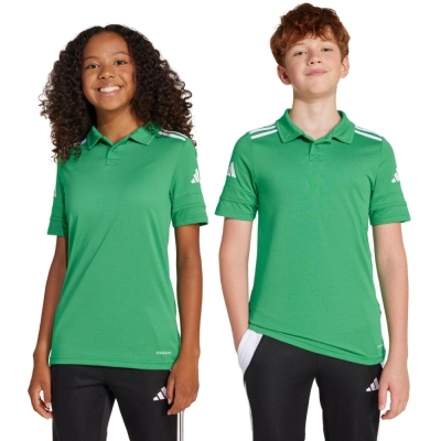 adidas Squadra 25 Polo children's T-shirt green JY3410