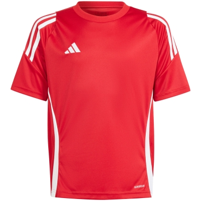 Adidas Tiro children's T-shirt 24 red IS1030