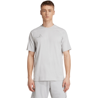 adidas Tiro 25 Tee Travel men's T-shirt gray JY5947