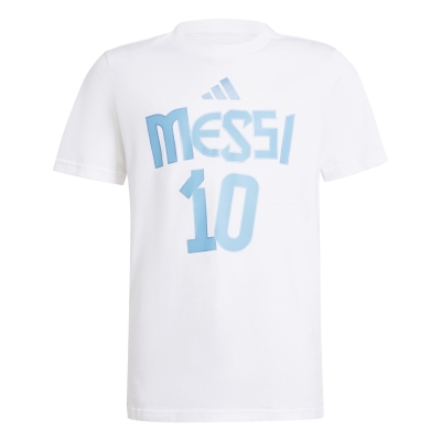 adidas Messi Name and Number Graphic Tee Kids
