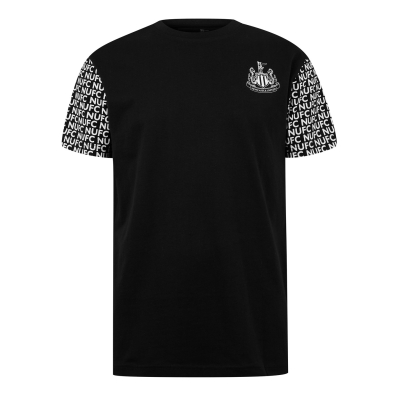 Source Lab Newcastle United Graphic T-Shirt Mens