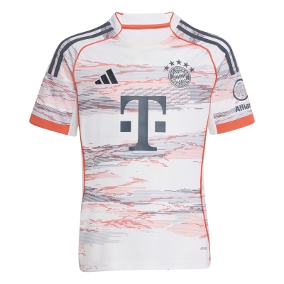 adidas Bayern Munich Away Shirt 2025 2026 Juniors