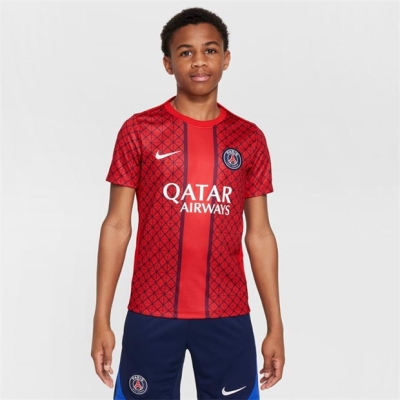 Nike Paris Saint-Germain Pre Match Away Shirt 2025 2026 Juniors