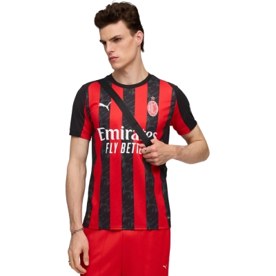 Men's Puma AC Milan Home Jersey Replica black-red 779962 01