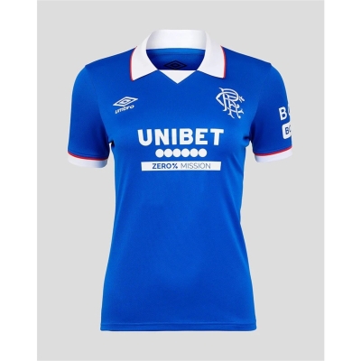 Umbro Rangers Home Football Shirt 2025 2026 Womens
