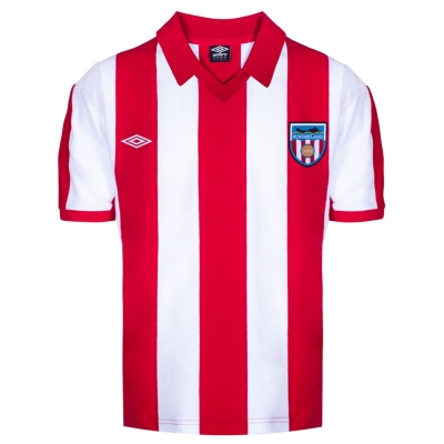 Score Draw Sunderland 1978 Umbro Retro Football Shirt Adults
