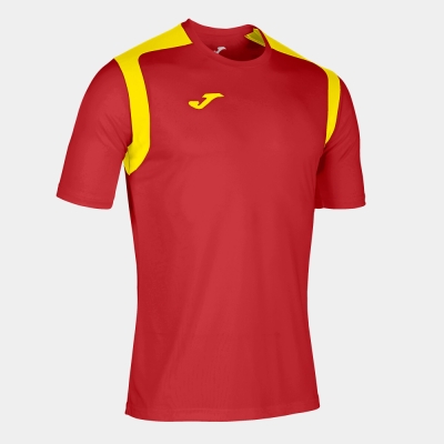 T-shirt Champion V Red-yellowy S/s