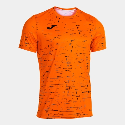 Pro Team Short Sleeve T-shirt Orange Black