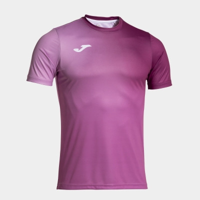 Pro Team Short Sleeve T-shirt Pink Fuchsia