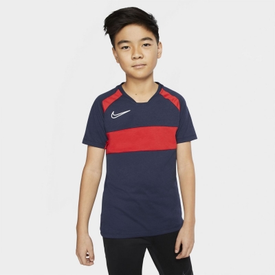 Nike Academy Short Sleeve Top Junior Boys