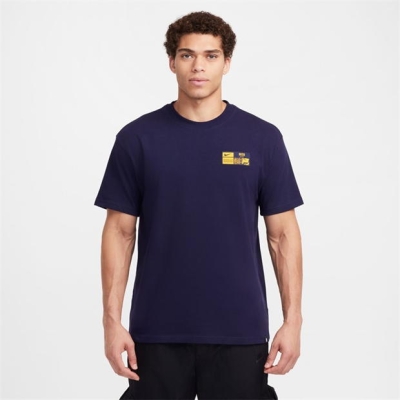 Nike Inter Milan Premium Jocktag Football T-Shirt Mens