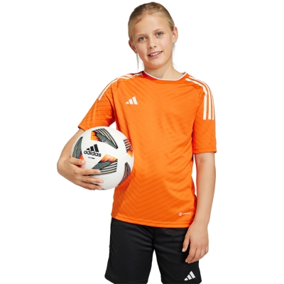 Tricou pentru copii adidas Campeon 23 Jersey3 portocaliu