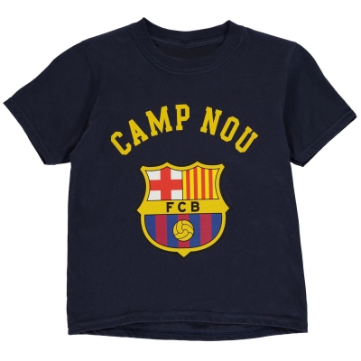 Source Lab FC Barcelona T Shirt Junior Boys
