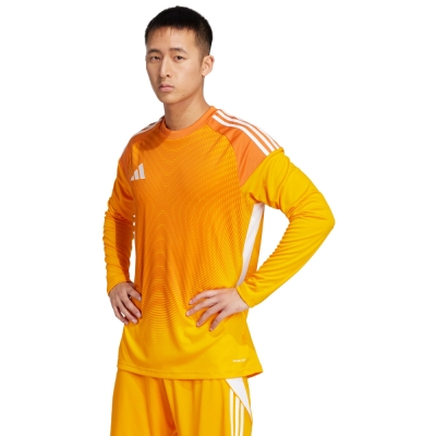 Men's adidas Tiro 25 Competition Long Sleeve Jsy goalkeeper jersey orange JM3536