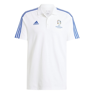 adidas UEFA EURO24tm Official Emblem Polo Shirt Mens