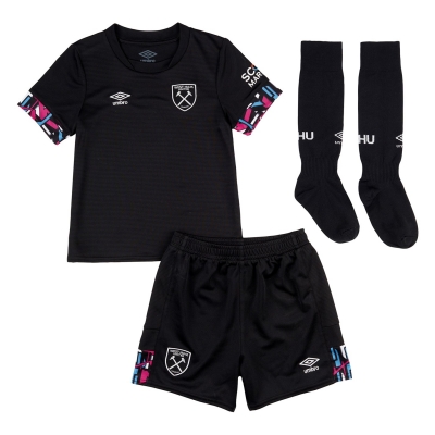 Umbro West Ham FC Away Mini Kit Infant