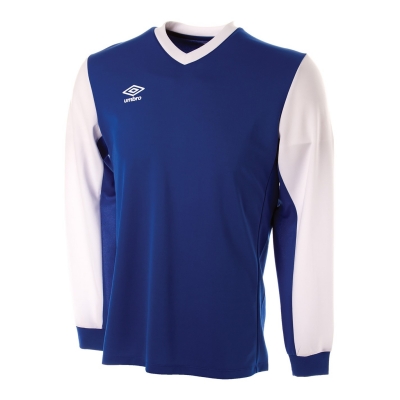 Umbro Witton Retro Long Sleeve Football Jersey Junior
