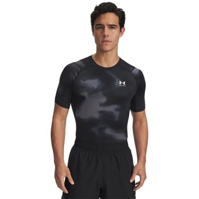 Under Armour HeatGearr Printed Short Sleeve Mens
