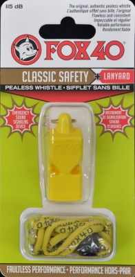WHEEL FOX 40 CMG SAFETY CLASSIC yellow + STRIP 9603-0208