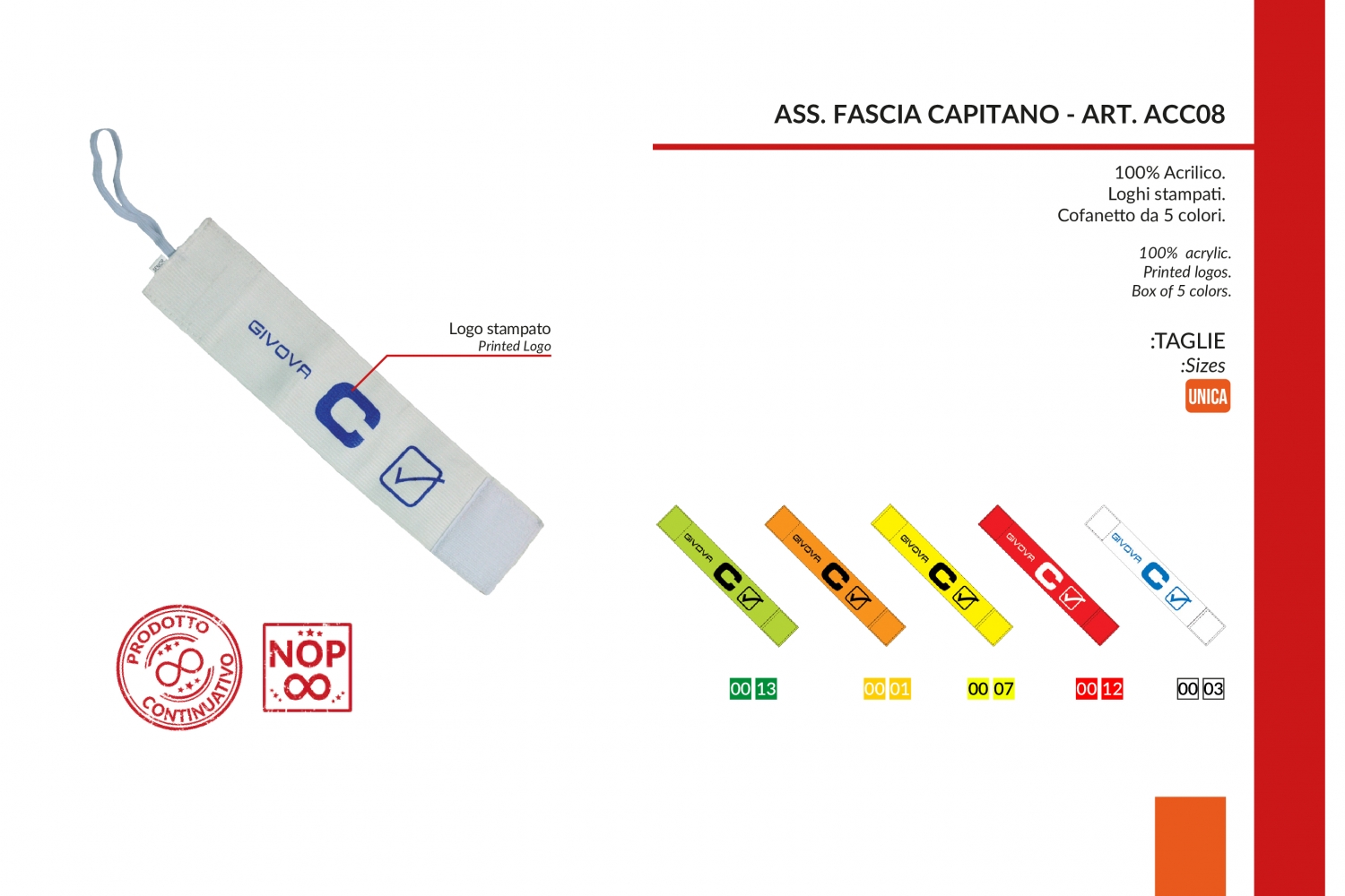 ASS. FASCIA CAPITANO