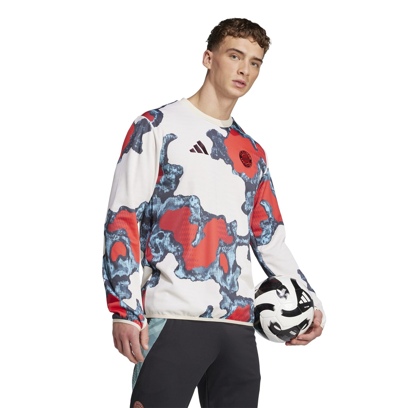 adidas Bayern Munich Prematch Drill Top 2024 2025 Adults
