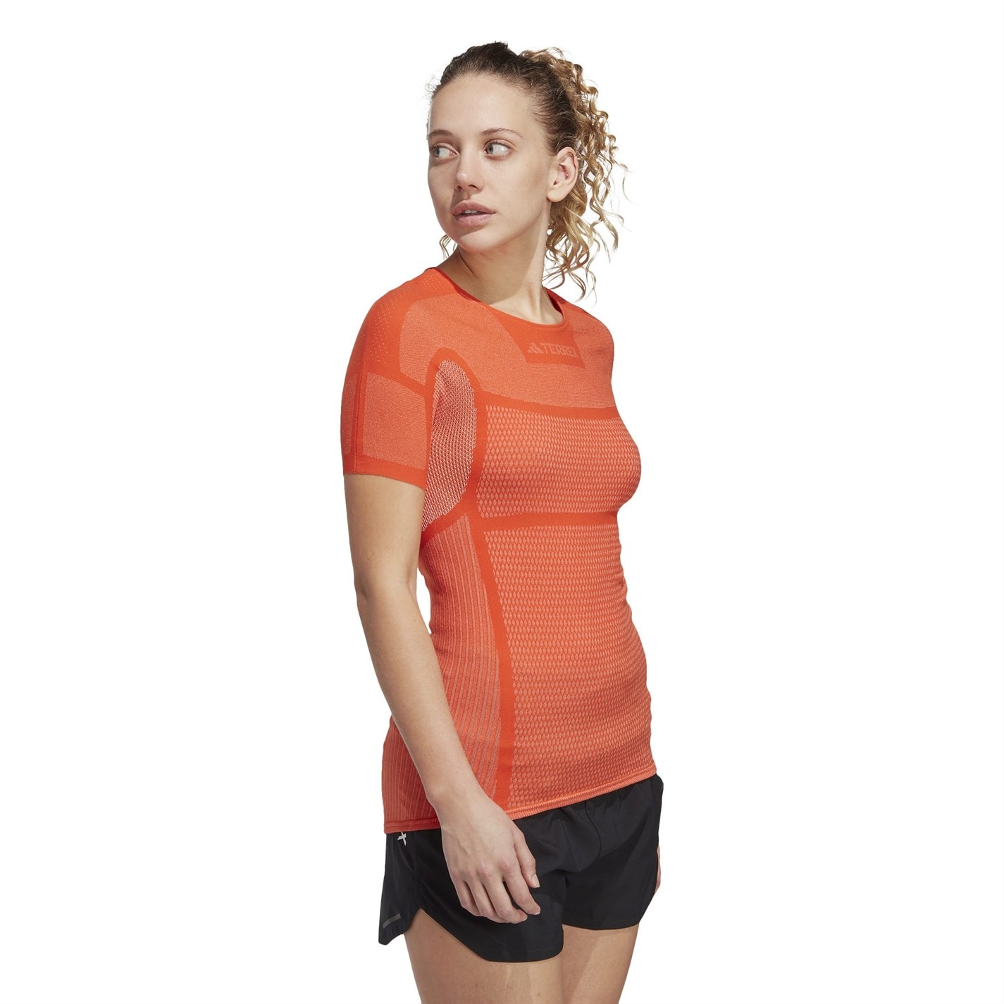 adidas Drynamo Short Sleeve Light Training Top Womens