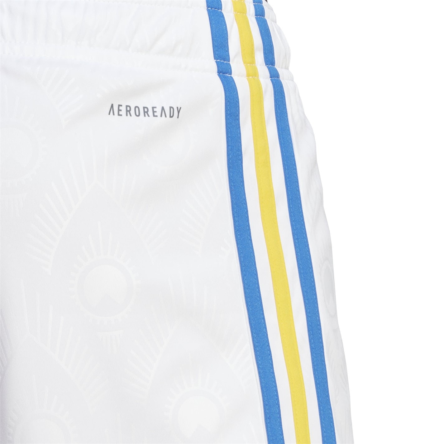adidas Leeds United Home Shorts 2023 2024 Mens
