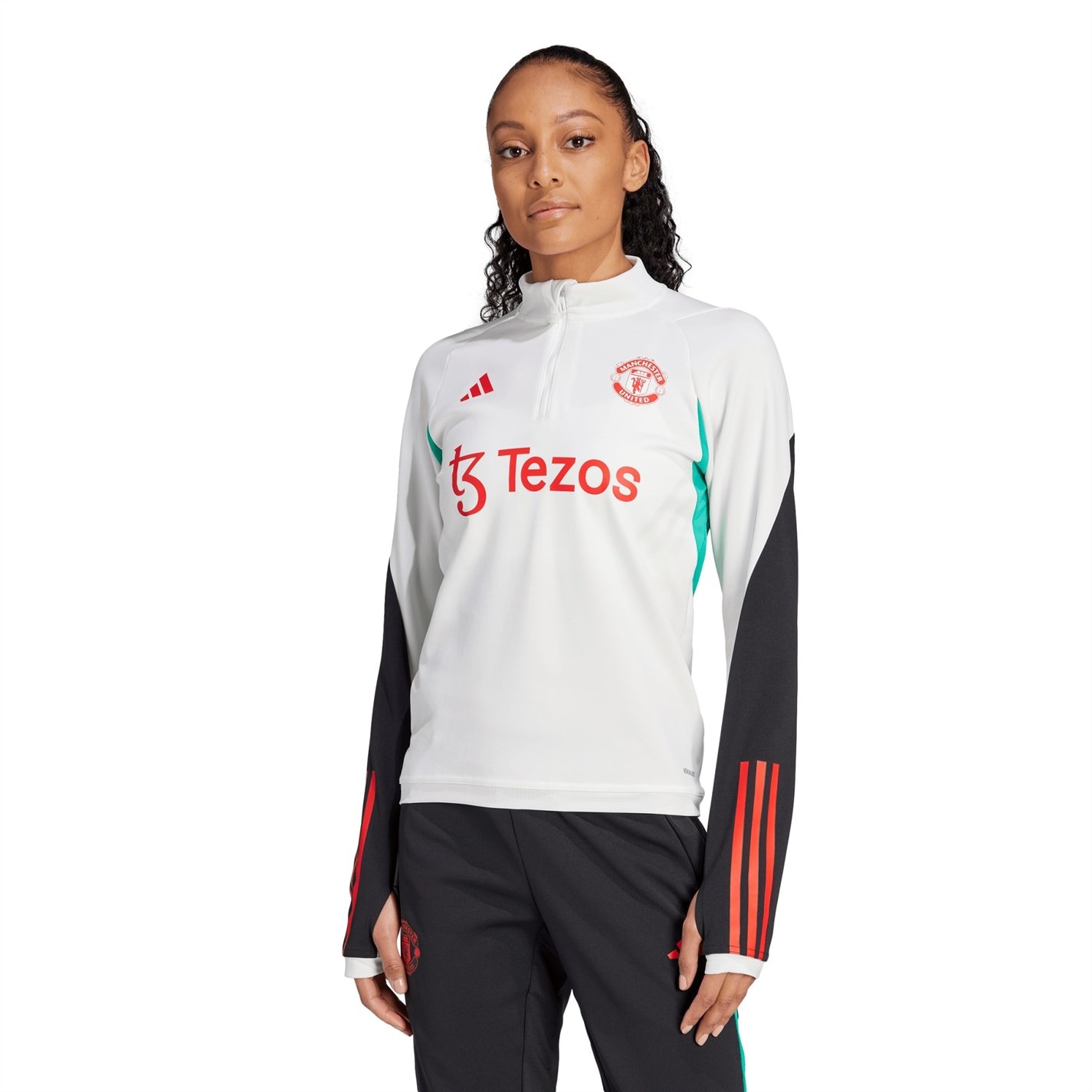 adidas Manchester United Training Top 2023 2024 Womens