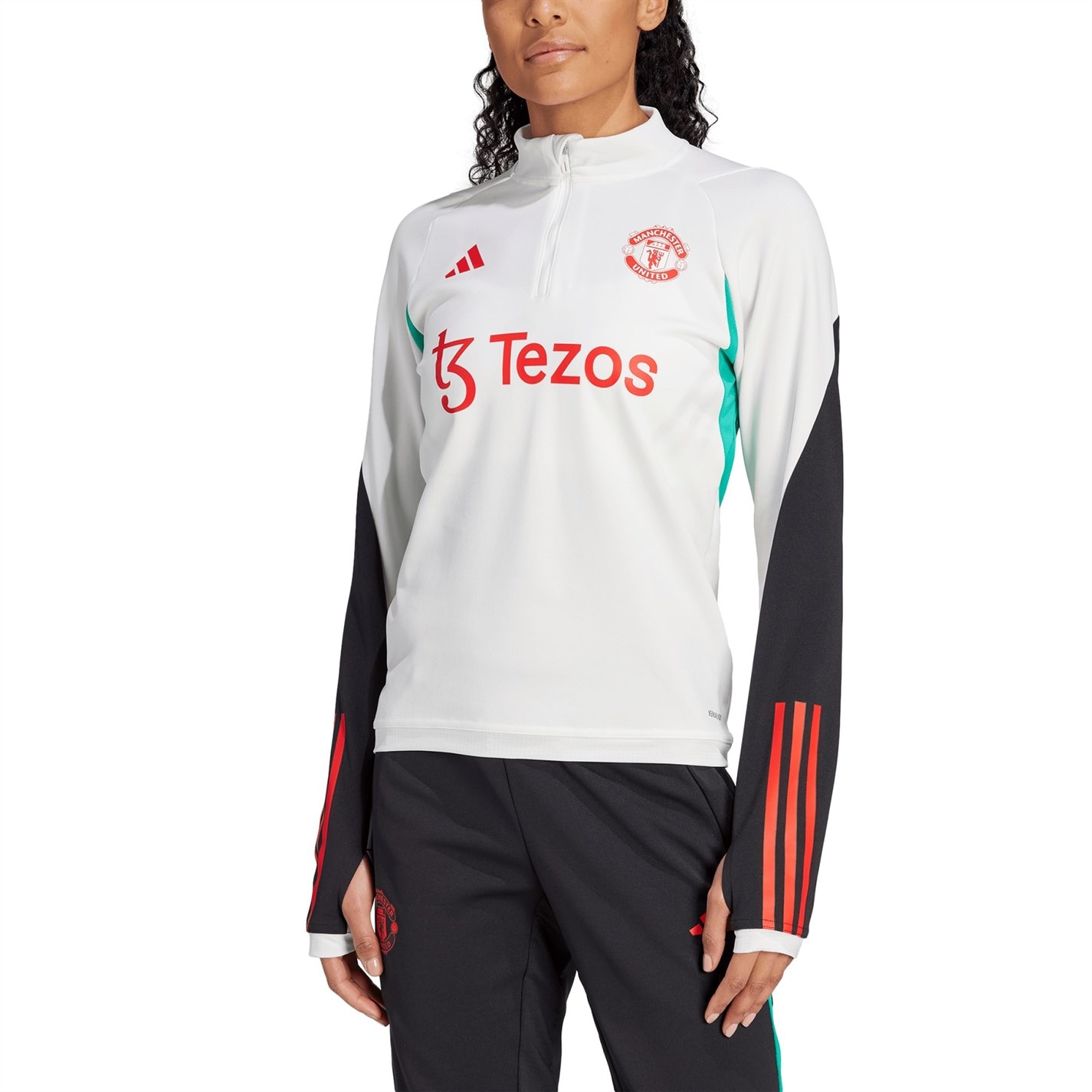 adidas Manchester United Training Top 2023 2024 Womens