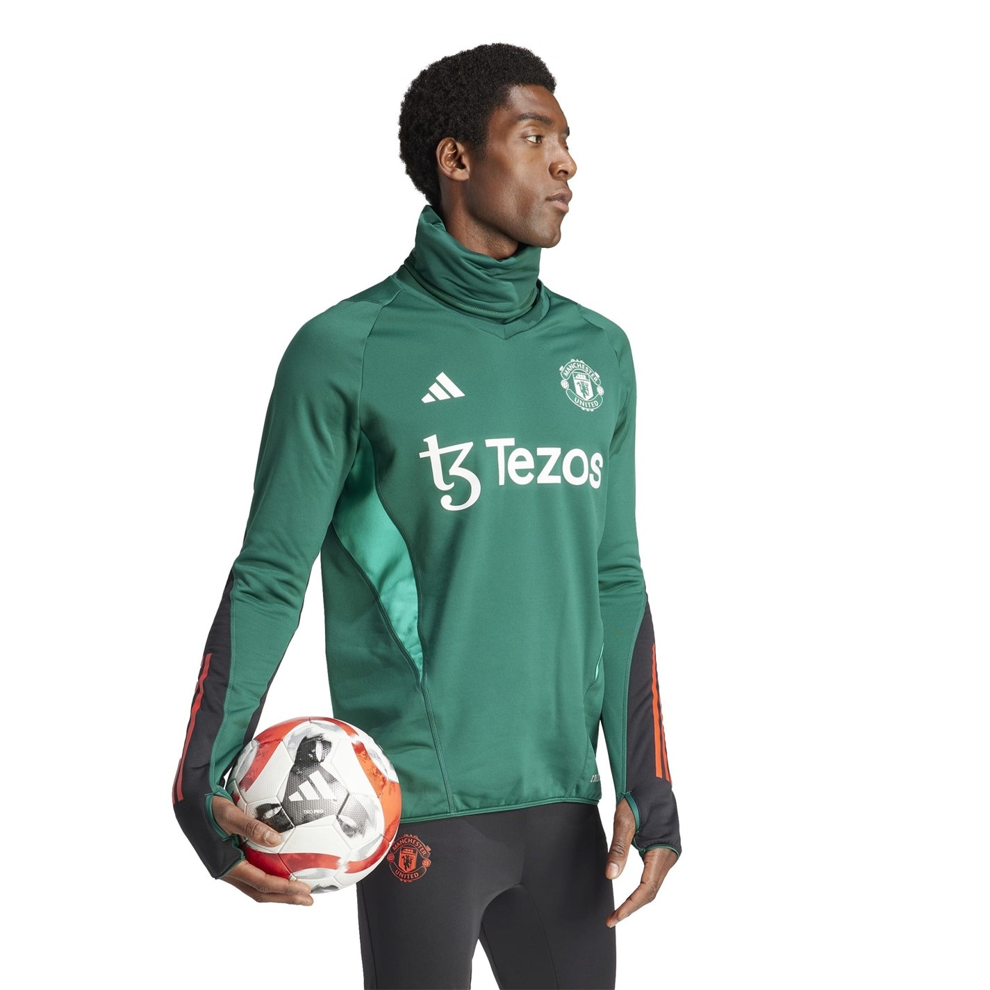 adidas Manchester United Tiro 23 Pro Warm Top Mens