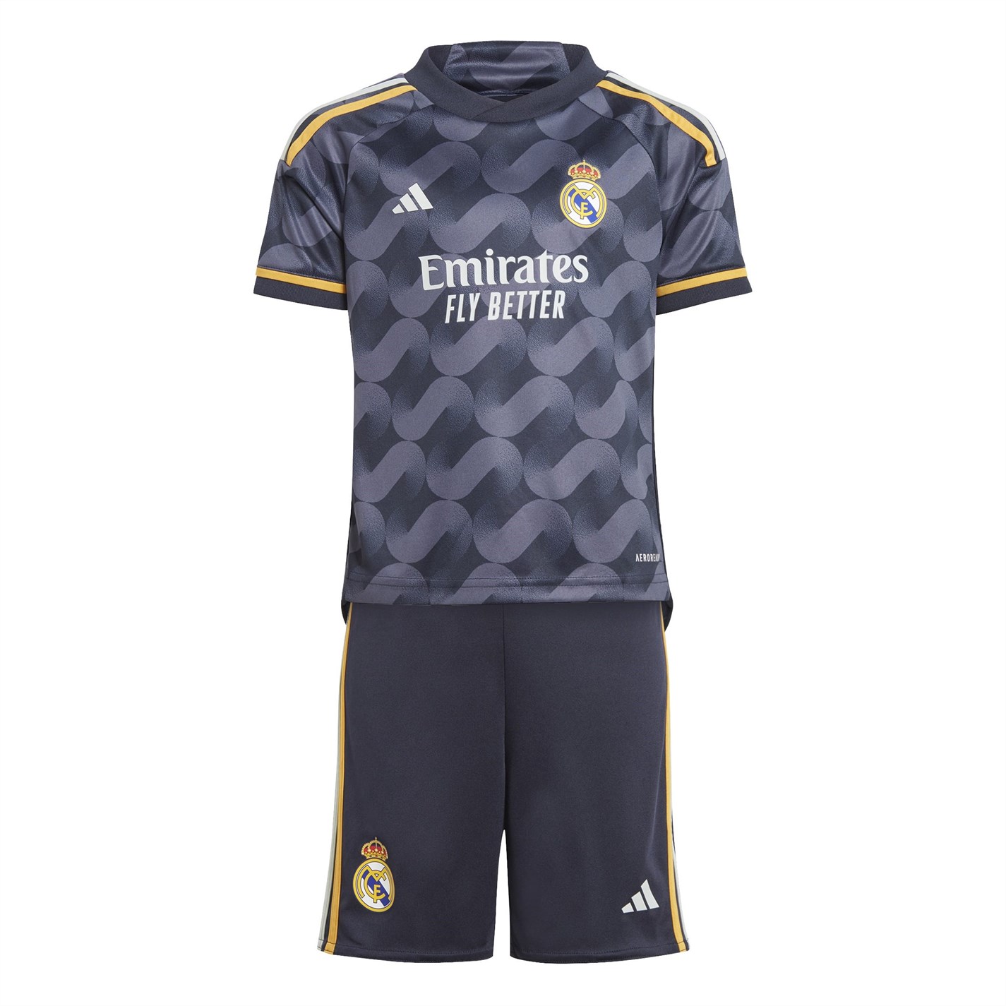 adidas Real Madrid Away Minikit 2023 2024 Infants
