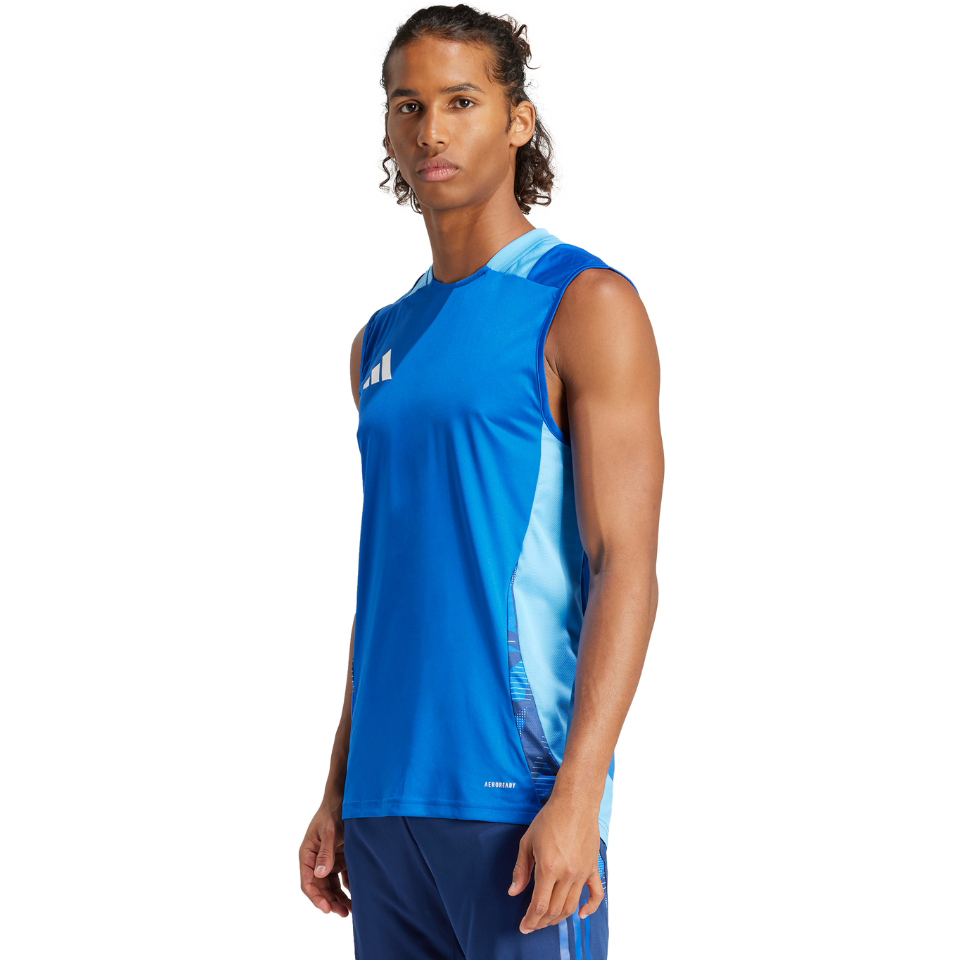 adidas Tiro 24 Competition Training Sleeveless Jersey blue IR5475