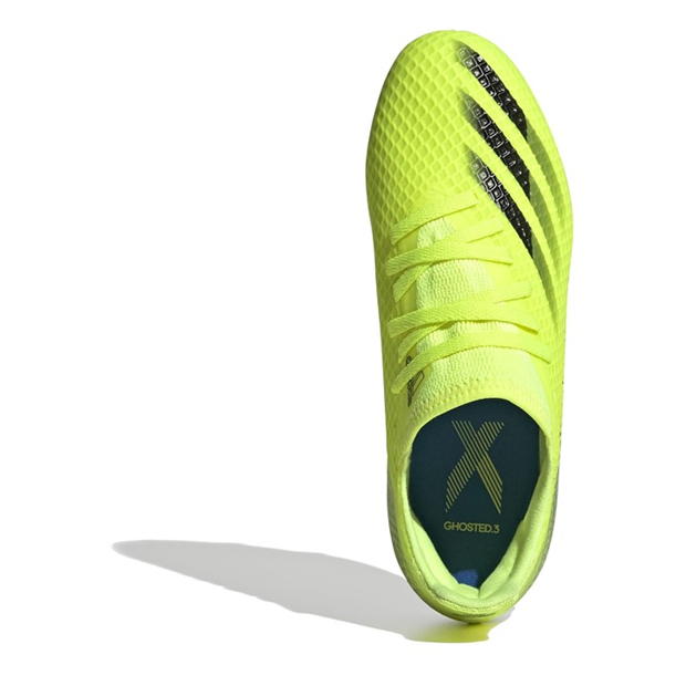 adidas X Ghosted.3 Juniors Firm Ground Football Boots