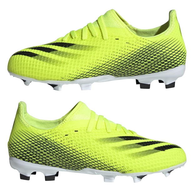 adidas X Ghosted.3 Juniors Firm Ground Football Boots