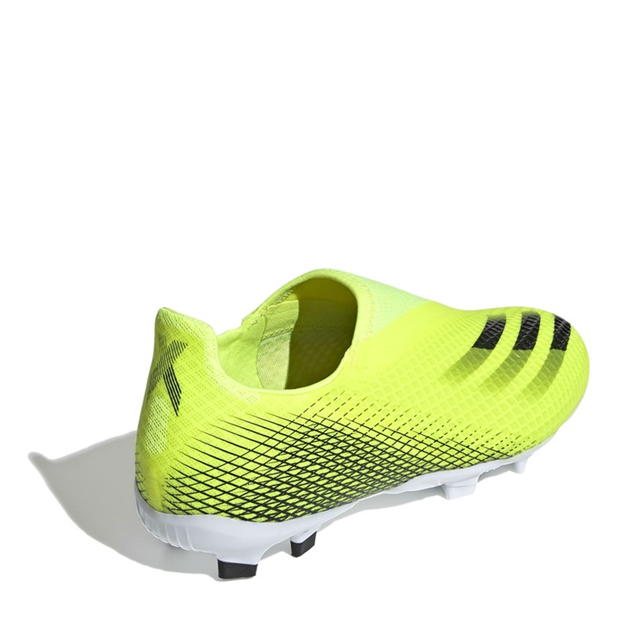 adidas X Ghosted .3 Laceless Juniors Firm Ground Football Boots