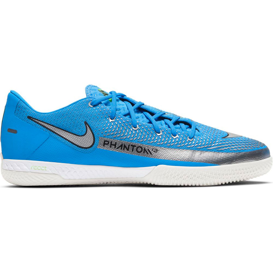 Pantofi sport Nike React Phantom GT Pro soccer IC blue CK8463 400