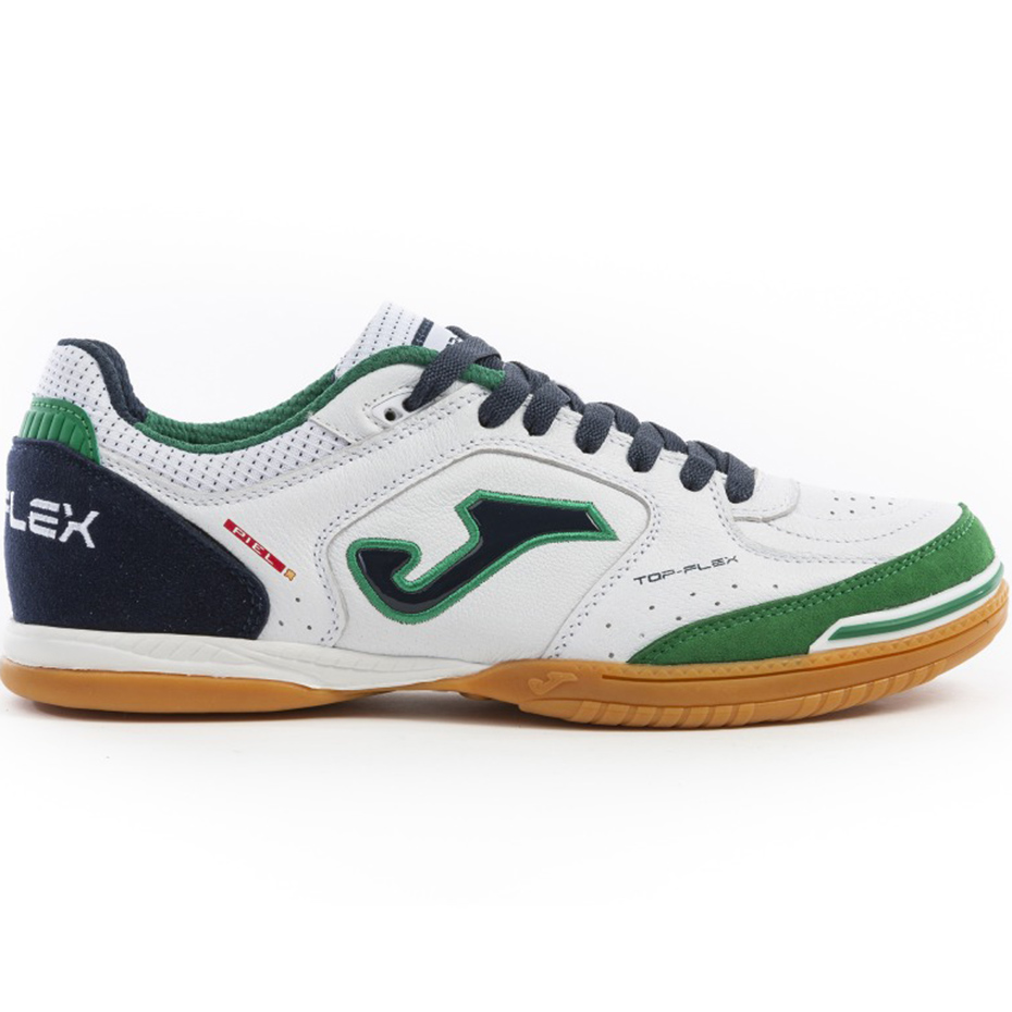 Pantofi sport Joma Top Flex 932 Sala IN football white-green-navy blue