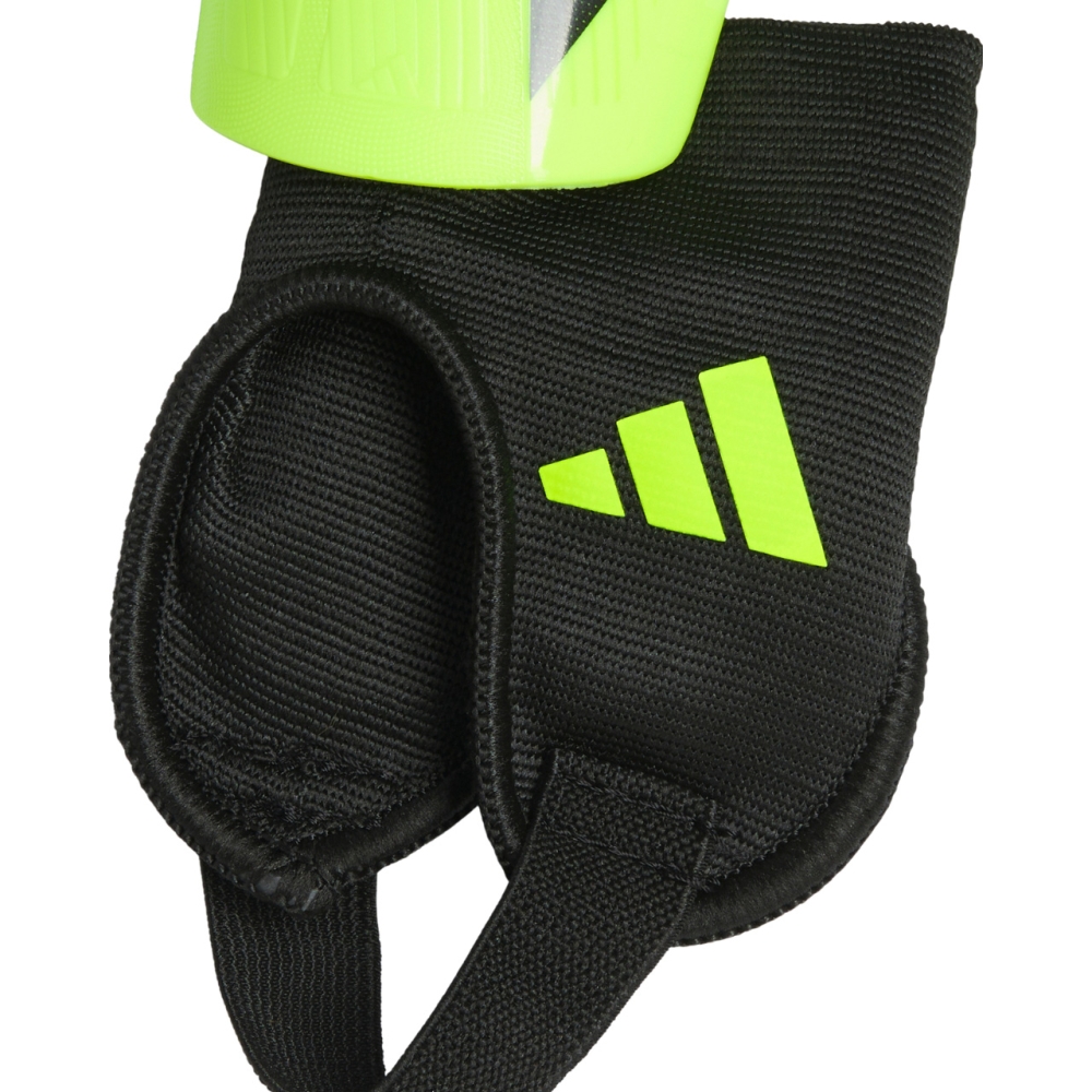 adidas Tiro Match children's football shin guards lime-black IS5603