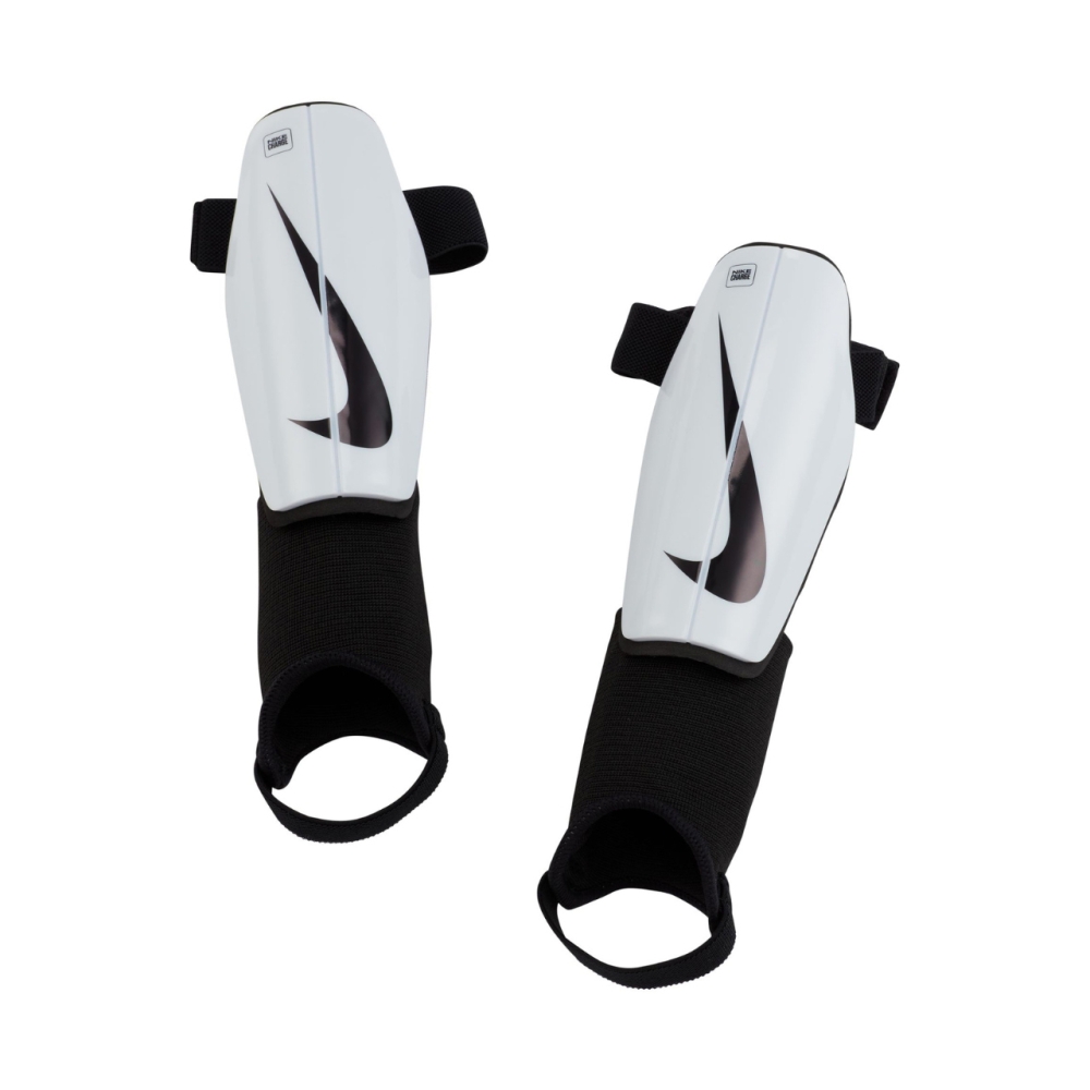 Nike Charge children's football shin guards white DX4610 100