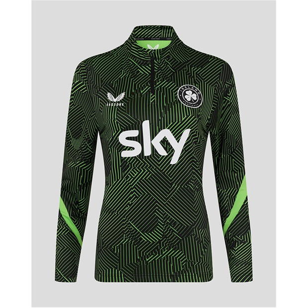 Castore Ireland Matchday Half Zip Top 2025 Womens