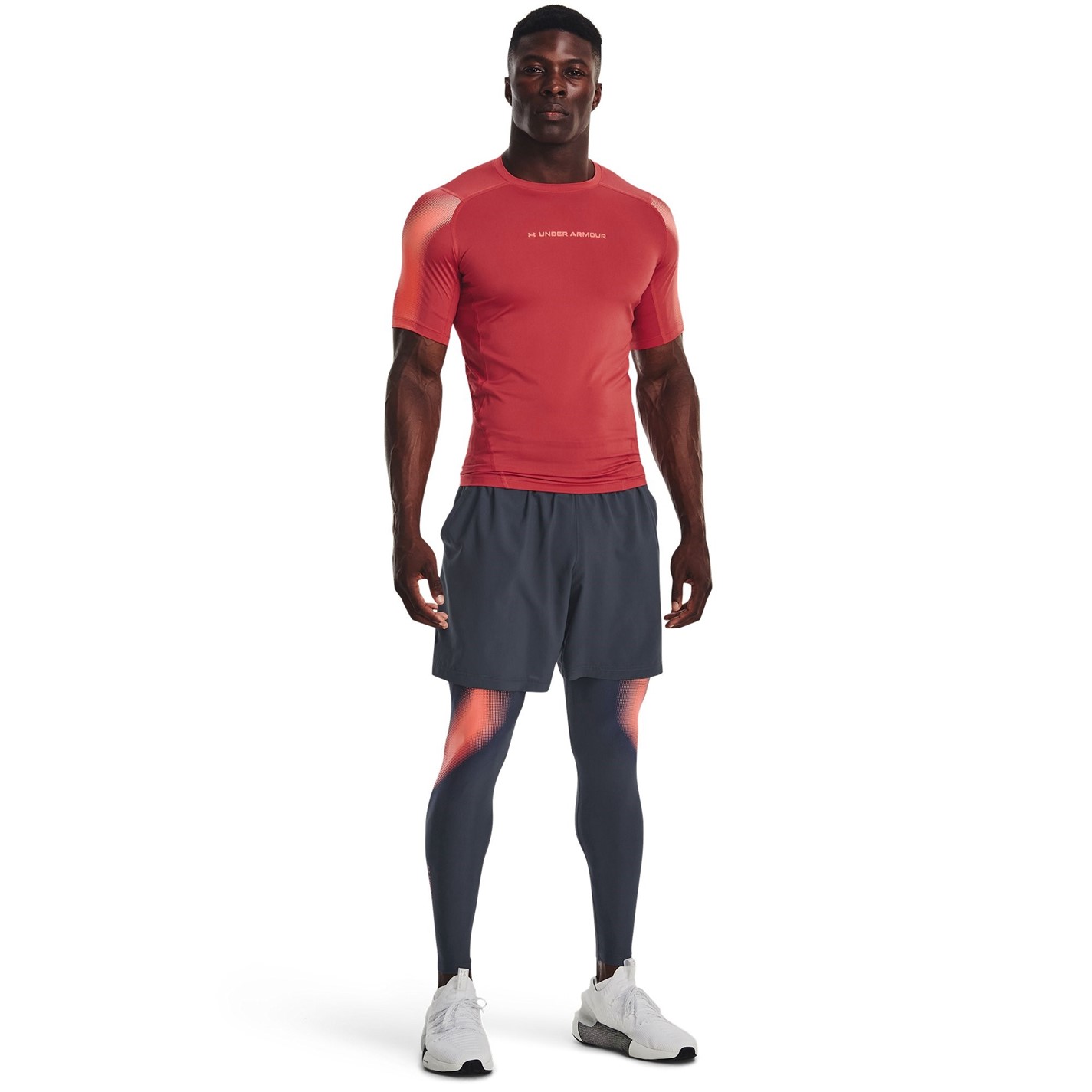 Under Armour Armour Ua Hg Novelty Ss Baselayer Top Mens