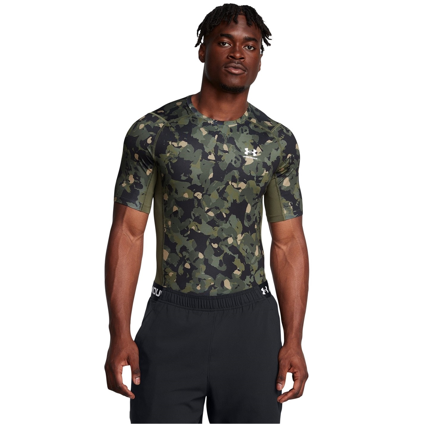 Under Armour HeatGearr Printed Short Sleeve Mens