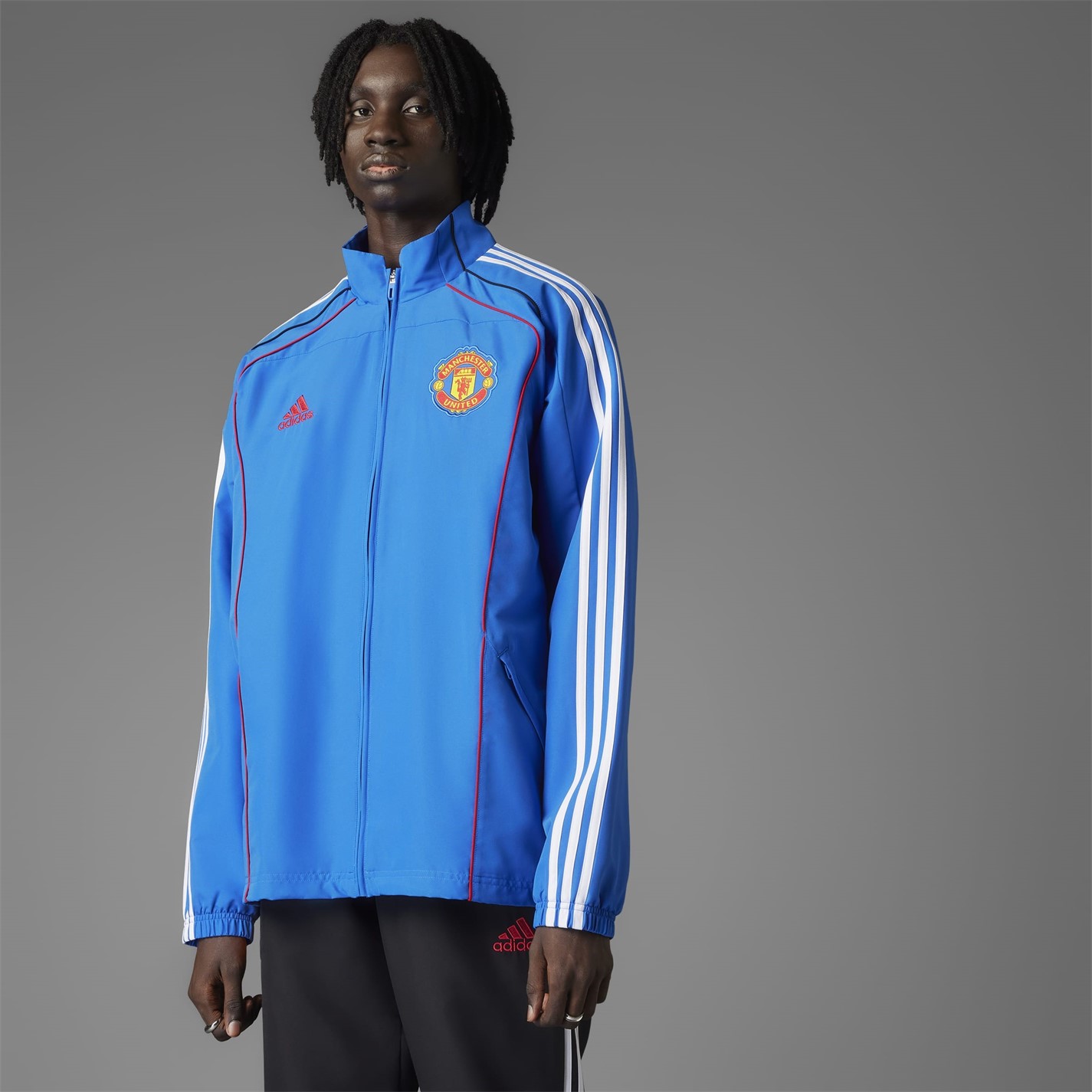 adidas Manchester United UBP Tracksuit Top Mens
