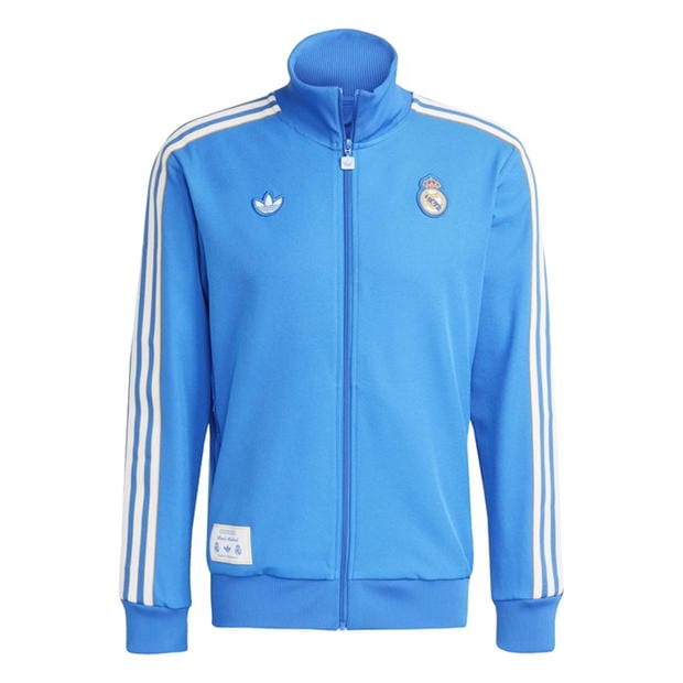 adidas Real Madrid Tracksuit Top Mens